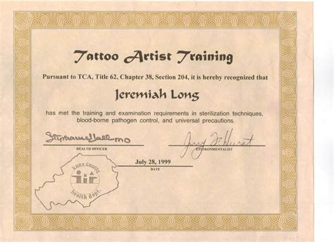 Unlocking the Art of Tattooing: The Importance of Obtaining a Tattoo Artist License